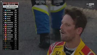 Romain Grosjean pissed | Big Crash at Nashville