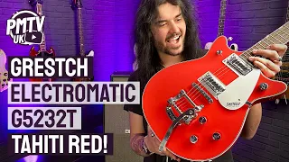 TAHITI RED Gretsch Electromatic Double Jet! - A New Look For The G5253T - Review & Demo