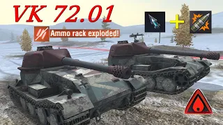 VK 72.01 in PLATOON - AMMORACK Compilation - Tungsten HE - WOT B