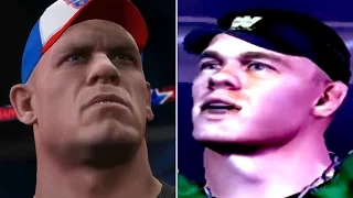 WWE 2K17 - The Evolution Of John Cena | NOW vs THEN (2003-2017)