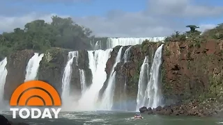 Visit Brazil’s Iguazu Falls, Twice As Tall As Niagara Falls | TODAY