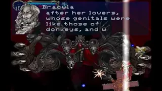 That part of SOTN where Dracula quotes The Bible