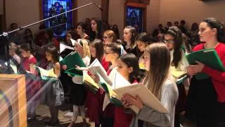 "This is Jesus" Holy Family Youth Liturgy choir, Christmas Eve Mass Prelude