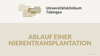 Ablauf einer Nierentransplantation