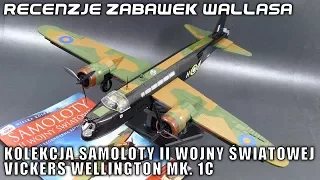 Bombowiec Vickers Wellington z Kolekcji Cobi Samoloty II Wojny Światowej | Recenzje Zabawek Wallasa