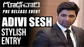 Adivi Sesh Stylish Entry | Goodachari Pre-Release Event | Sobhita Dhulipala | Abhishek Pictures