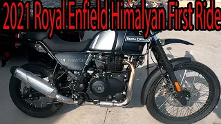 2021 Royal Enfield Himalayan First Ride