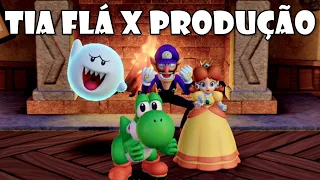 Tia Flá X Produção Jogo MARIO PARTY Boo X Daisy X Waluigi X Yoshi