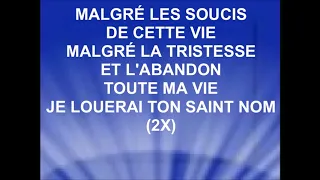 JE LOUERAI TON SAINT NOM - Luc Dumont feat Colin Généreux