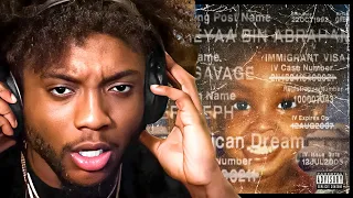 YourRAGE Reacts To 21 Savage's NEW Album "American Dream"