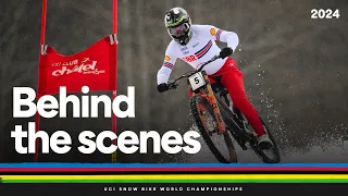 Behind the Scenes | 2024 UCI Snow Bike World Championships