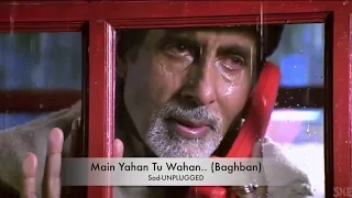 Main Yahan Tu Wahan.. | Sad - Romantic | Amitabh Bachchan, Alka Yagnik  | Aadesh Shrivastava