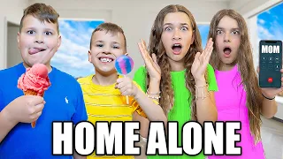 HOME ALONE with my 3 SiBLiNGS! 😱
