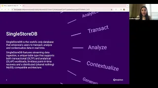 Alexa, Upgrade my App: Integrating Voice AI into Your Strategy | SingleStore Webinars