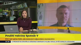 Daniel Dražan - použití vakcíny Sputnik V