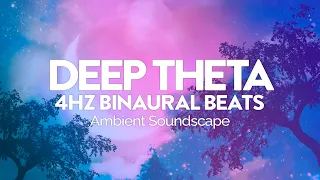 Phases ✦ 4Hz Deep Theta Binaural Beats ✦ Ambient Relaxing Music for Healing and Sleep
