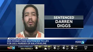 Des Moines man sentenced to life in prison after murder conviction