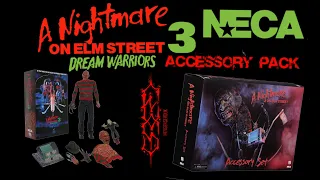 Обзор фигурки Freddy Kruger NECA | A nightmare on elm street 3 dream warrior | accessory set |