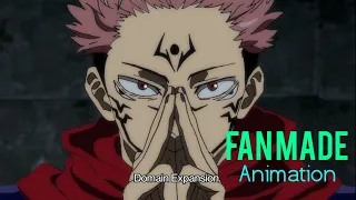 SUKUNA DOMAIN EXPANSION (JUJUTSU KAISEN ) FAN MADE ANIMATION