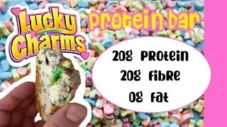 4 Ingredient Lucky Charms Protein CAKE | Low Calorie High Protein Treat