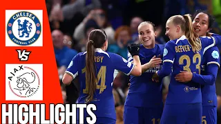 Chelsea vs Ajax | All Goals & Highlights | Women’s Champions League | 27/03/24