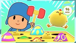 🥚 POCOYO AND NINA - A Surprising Easter Egg [96 min] | ANIMATED CARTOON for Children | FULL episodes