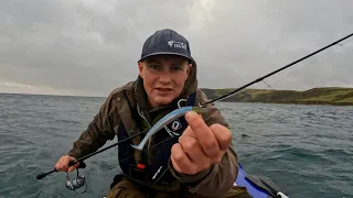 Winter Lure Fishing From a Tiny SIB