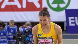 Women's Long Jump Final   European Athletics Indoor Championships Glasgow 2019