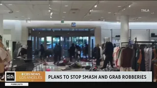 The rash of recent smash and grab robberies prompts the term "flash robs'