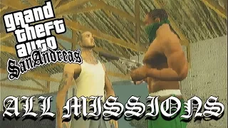 Grand Theft Auto  San Andreas   All Missions Marathon Walkthrough (PS2)