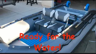 Saturn Heavy Duty 13 Foot Fishing Boat unboxing! Arcos De Baja Episode #19.