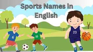 Sports Names in English| Sports Names Vocabulary| Sports Names
