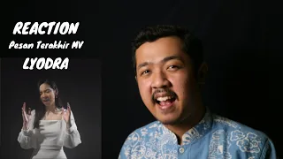 REACTION Lyodra - Pesan Terakhir (Official Music Video) | KEREN BANGET