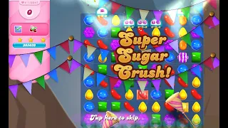 Candy Crush Saga Level 12247 (3 stars, No boosters)