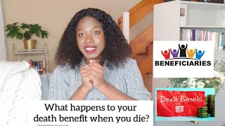 What happens to your pension fund death benefits when you die?