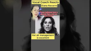 Diana Navarro | El Perdón- Vocal Coach Reacts🥹 #shorts #diananavarro