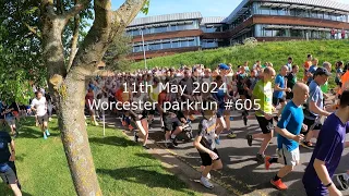 Worcester parkrun, #605 - May 11th 2024 (fast)