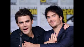 Ian and Paul funny interview | The Vampire Diaries |