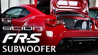 Subwoofer System for the Scion FR-S / BRZ