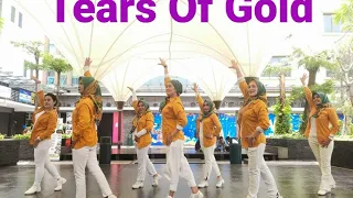 Tears Of Gold - LINE DANCE | Garry O'Reilly (IRE) & Maggie Gallagher (UK) - December 2020