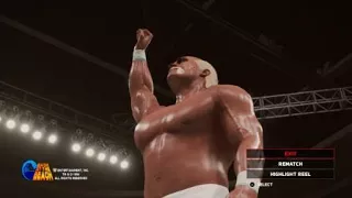WWE 2K18 Hulk Hogan vs Nature Boy Ric Flair Bash at the Beach