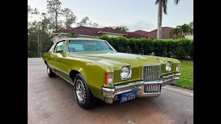 This 4-Speed 1971 Pontiac Grand Prix was a Masterpiece for John Delorean and GM