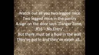 Two Legged Mice Song with Lyrics