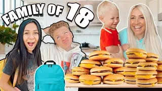 AFTER SCHOOL & NIGHT ROUTiNE w/ LARGE FAMiLY of 18!