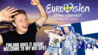 REACTING TO FINLAND EUROVISION 2024 (Windows95man - No Rules!)