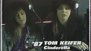 1987 Tom Keifer of Cinderella interview flashback