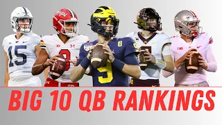 2023 BIG TEN QUARTERBACK RANKINGS