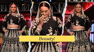 Heeramandi actress Sonakshi Sinha stole the show with her effortless elegance on the ramp | Watch