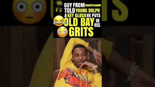 Guy From Maryland Told #YoungDolph & #KeyGlock that He Puts Old Bay In His GRITS🤢