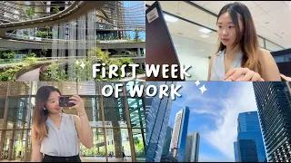 First Week as a Big Four Audit Intern👩‍💻 | Life in Singapore 🇸🇬